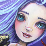 "Moray Mermaid" Original Painting