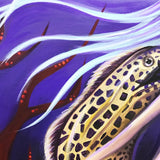 "Moray Mermaid" Original Painting