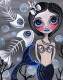 "My Skellyfish Friends" Art Print