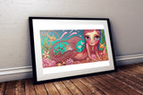 "Treasures of the Sea" Art Print